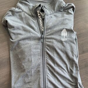 Level wear Gray Zip-Up top